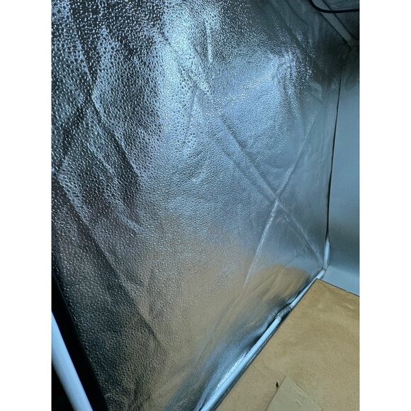 Framed Coastal ocean Landscape Painting With Lighthouse Palm Trees 31x27" READ - Picture 12 of 14